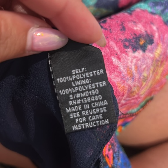 ANTHROPOLOGY HD in Paris Colorful Abstract Dress - Picture 6 of 13